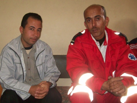 two of the 30 injured medics; 21 were killed